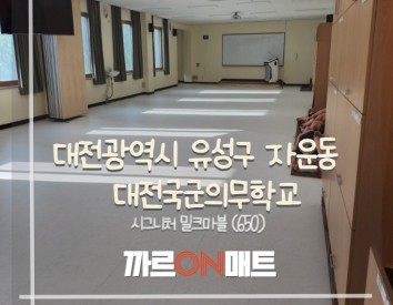 대전광역시 대전국군의무학교//시그니처 밀크마블(650)