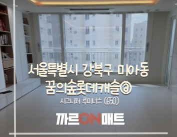 서울시 꿈의숲롯데캐슬@//시그니처 루미너스 (650)